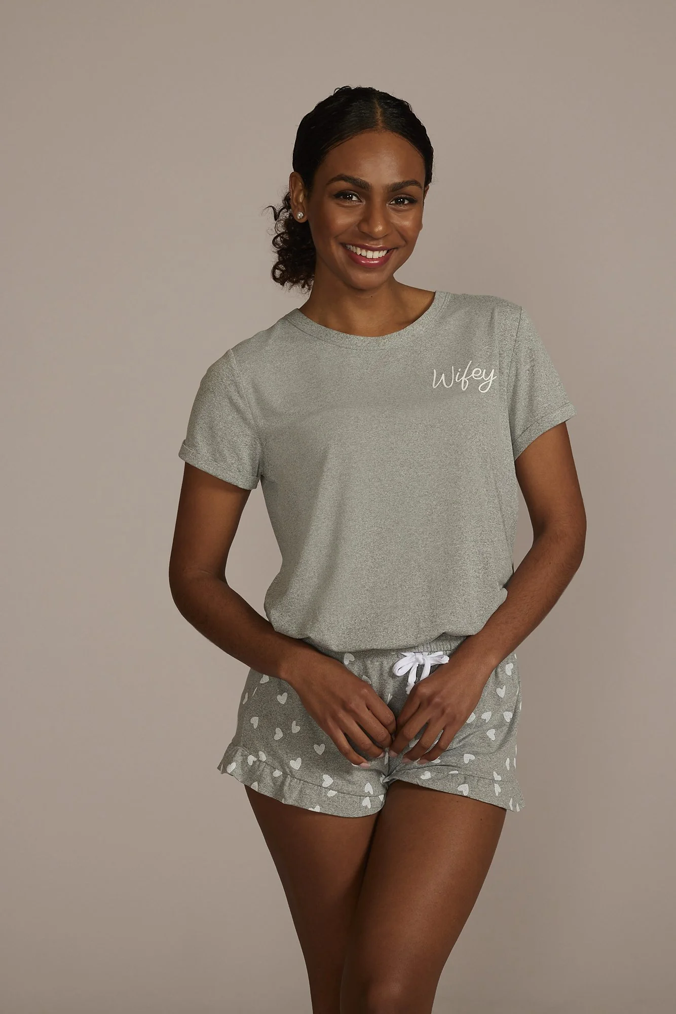 Wifey Shorts Sleep Set